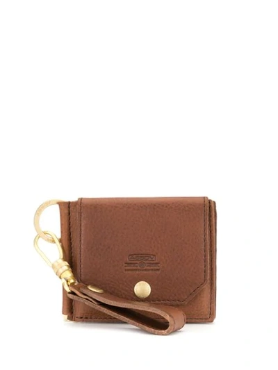 Shop As2ov Foldover Small Wallet In Brown