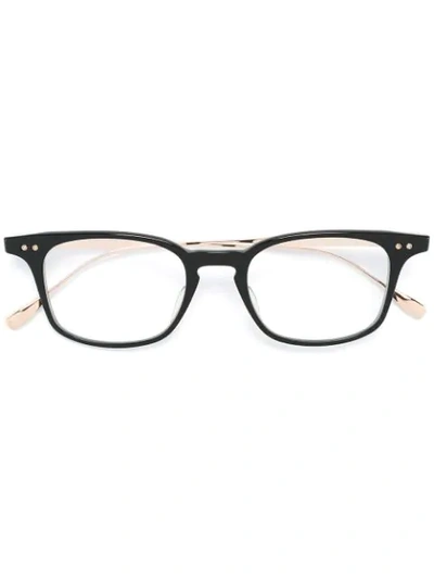 Shop Dita Eyewear 'buckeye' Frames In Black