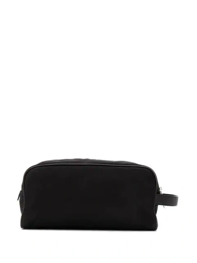 Shop Dolce & Gabbana Zip Wash Bag In Black