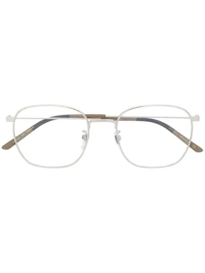 Gucci Gg0681o Soft Square-frame Glasses In Silver