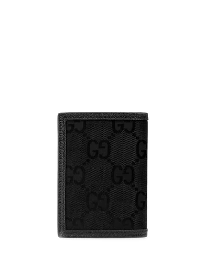 Shop Gucci Off The Grid Passport Case In Black