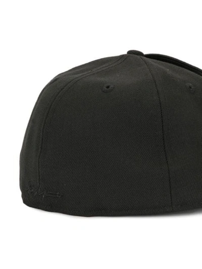 Shop Yohji Yamamoto Wide-brimmed Cap In Black