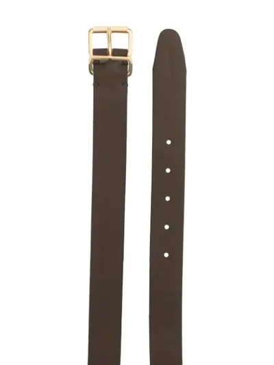 Dsquared2 Classic Buckled Belt In Brown