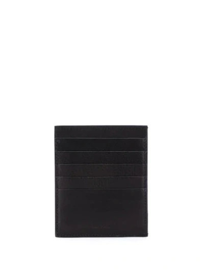Shop Rick Owens Logo Embossed Cardholder In Black