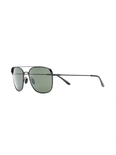 Vuarnet Cap 1812 Squared Sunglasses In Silver | ModeSens
