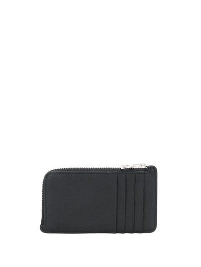 Shop Loewe Leather Cardholder In Black