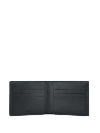 Shop Givenchy Glitch Print Bi-fold Wallet In Black