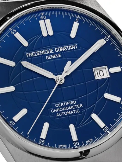 Shop Frederique Constant Highlife Automatic Cosc 41mm In Blue