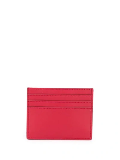 Shop Fendi Bag Bugs Cardholder In Red