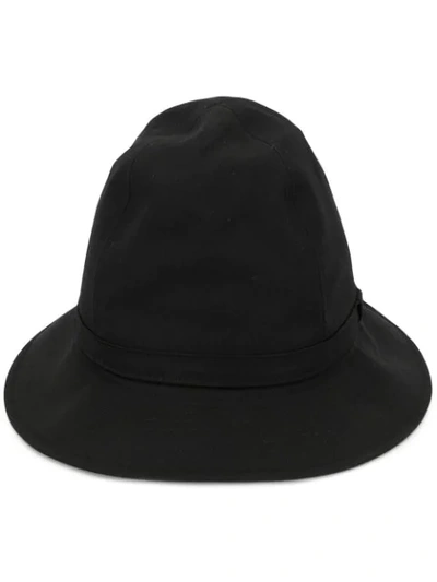 Shop Yohji Yamamoto Wool Bucket Hat In Black