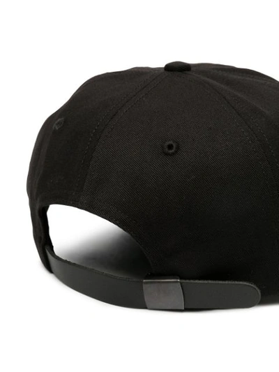 Shop Aries Problemo-embroidered Cap In Black