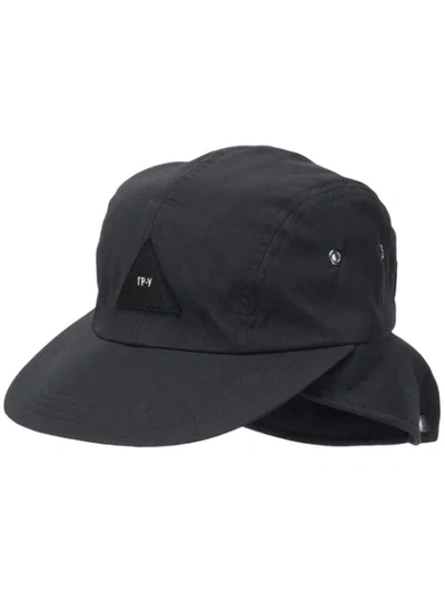 Shop Gr-uniforma Neck-cover Cap In Black