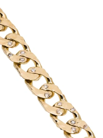 Shop Laud 18kt Yellow Gold Diamond Link Chain Bracelet