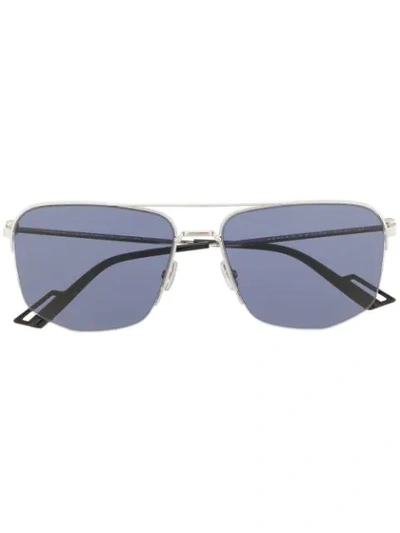 Shop Dior 180 Navigator Sunglasses In Blue