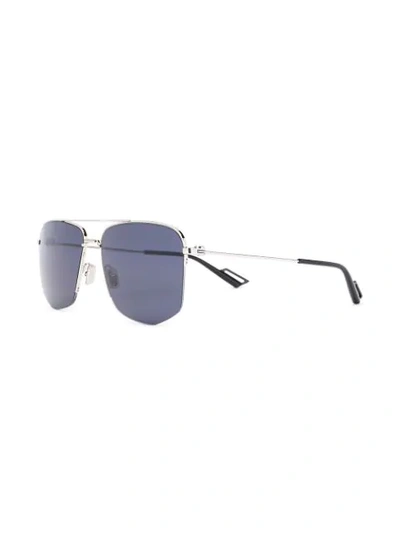 Shop Dior 180 Navigator Sunglasses In Blue