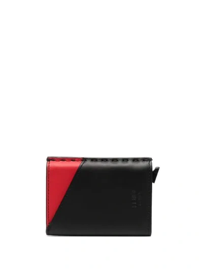 Shop Fendi Bag Bugs Cardholder In Black