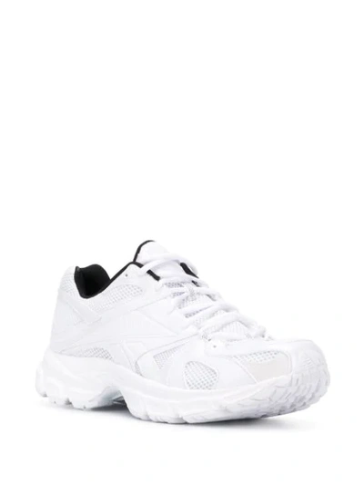 Shop Vetements Spike Runner Low-top Sneakers In White