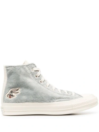 Shop Converse X Bugs Bunny High-top Sneakers In Grey