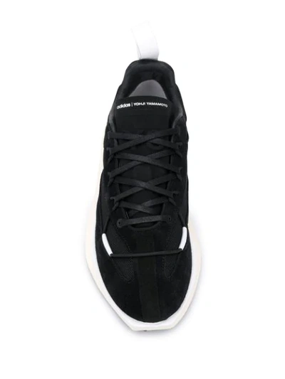 Shop Y-3 Shiku Run Sneakers In Black