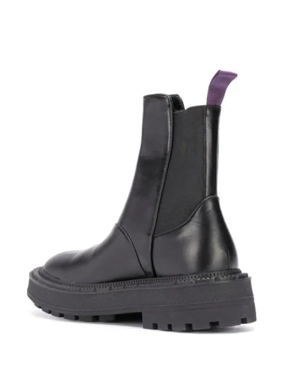 Shop Eytys Rocco Leather Boots In Black