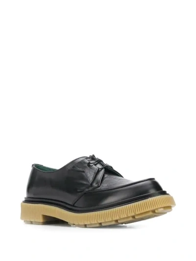 Shop Adieu X Tres Bien Thick-sole Derby Shoes In Black