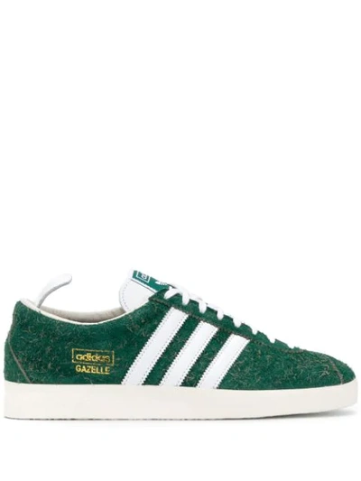 Shop Adidas Originals Gazelle Vintage Sneakers In Green