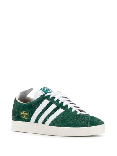 Shop Adidas Originals Gazelle Vintage Sneakers In Green