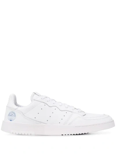 Shop Adidas Originals Supercourt Low-top Sneakers In White