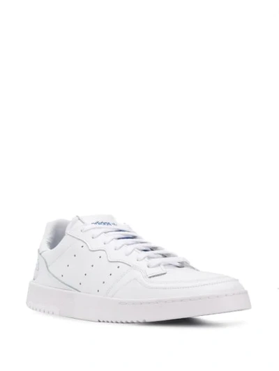 Shop Adidas Originals Supercourt Low-top Sneakers In White