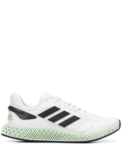 Shop Adidas Originals 4d Run 1.0 Sneakers In White