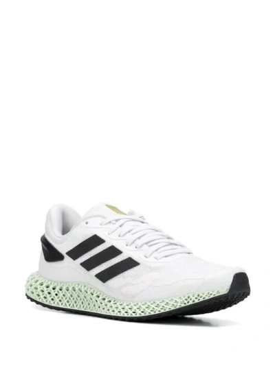 Shop Adidas Originals 4d Run 1.0 Sneakers In White