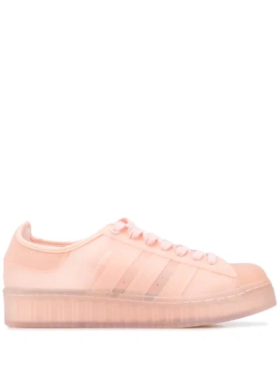 Shop Adidas Originals Superstar Jelly Low-top Sneakers In Pink