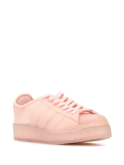 Shop Adidas Originals Superstar Jelly Low-top Sneakers In Pink