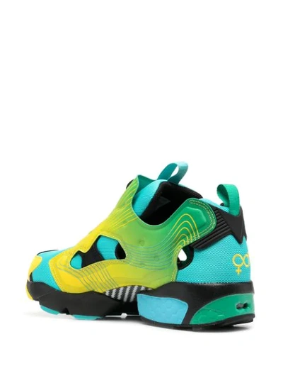 Shop Reebok X Chromat Instapump Fury Sneakers In Blue