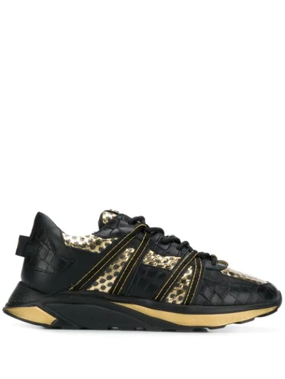 Shop Hide & Jack Unisex Chunky Sole Trainers In Gold