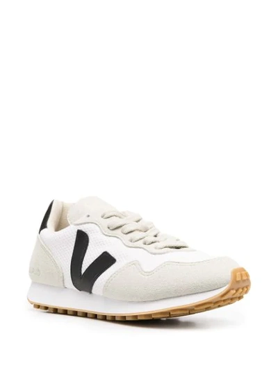 Shop Veja Rio Low-top Sneakers In White