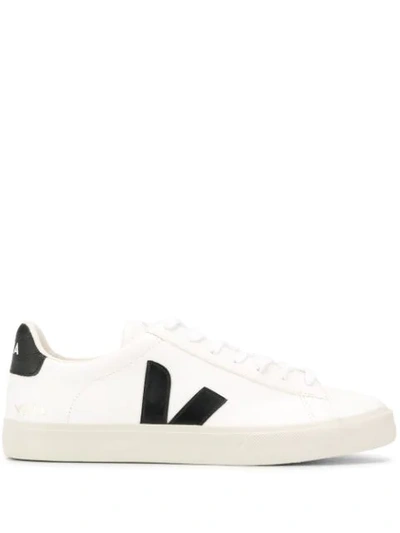 Shop Veja Campo Low-top Sneakers In White