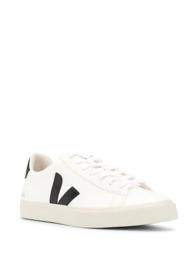 Shop Veja Campo Low-top Sneakers In White