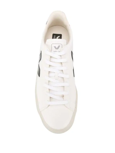 Shop Veja Campo Low-top Sneakers In White