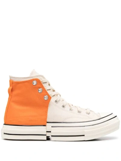 Shop Converse X Feng Chen Wang High Top Sneakers In Neutrals