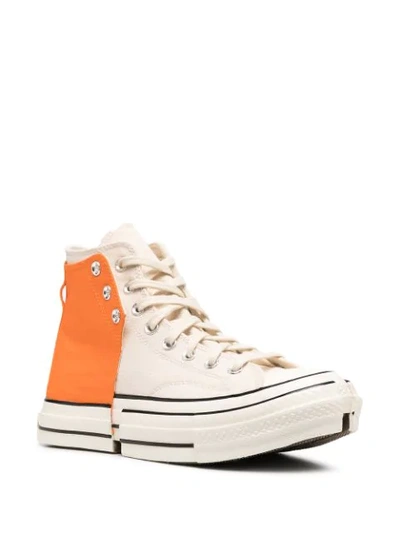 Shop Converse X Feng Chen Wang High Top Sneakers In Neutrals