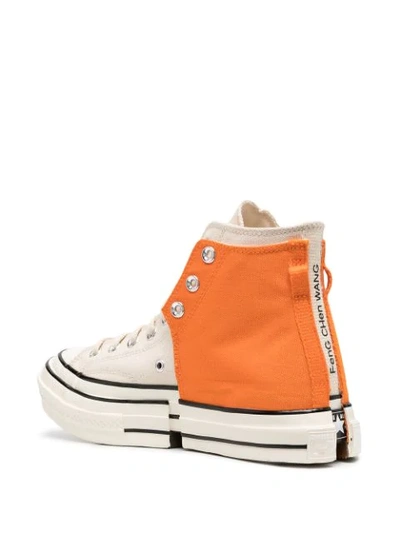 Shop Converse X Feng Chen Wang High Top Sneakers In Neutrals