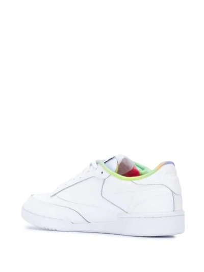 Shop Reebok Club 85 Pride Sneakers In White