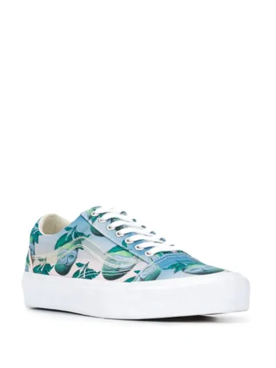 Shop Opening Ceremony Surrealist Print Trainers In Blue