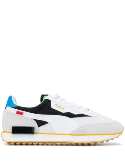 Shop Puma Rider The Unity Collection Sneakers In White