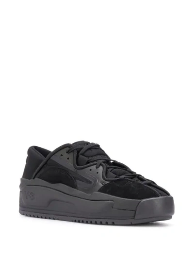 Shop Y-3 Hokori Ii Sneakers In Black