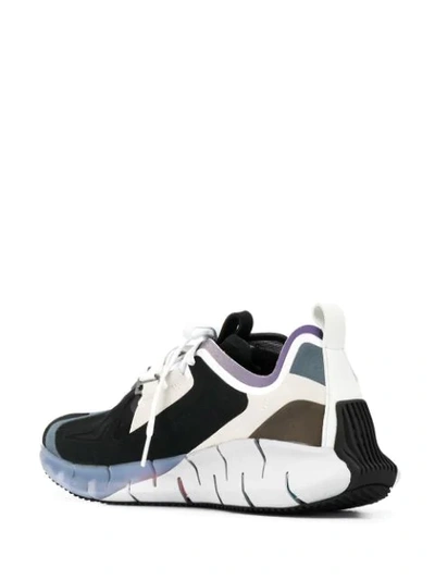 Reebok Zig Kinetica Co Sneakers In Black Synthetic Fibers In Black