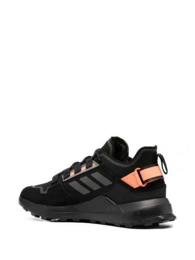 Shop Adidas Originals Terrex Hikster Sneakers In Black