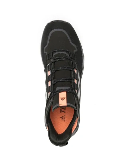 Shop Adidas Originals Terrex Hikster Sneakers In Black