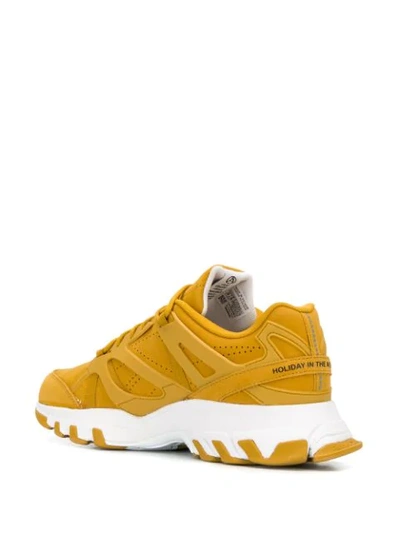 Shop Reebok Dmx Trail Shadow Sneakers In Yellow